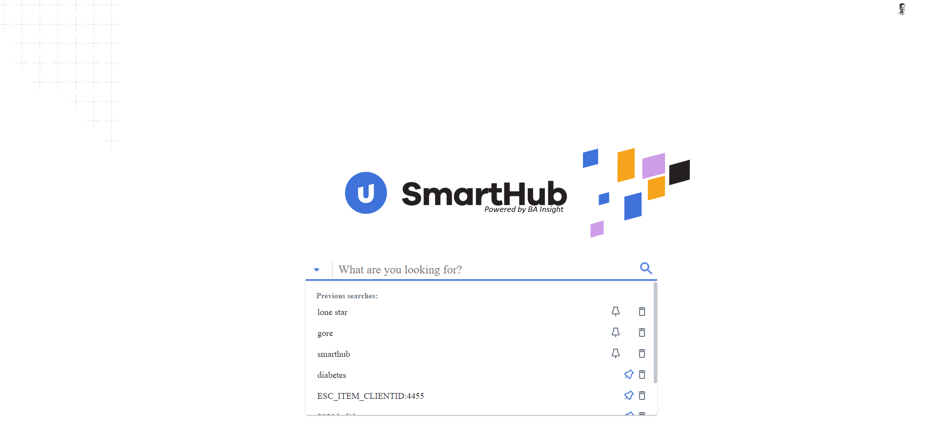 screenshot of BA Insight